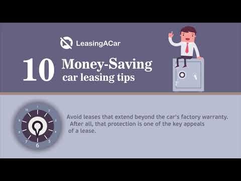 10 Money Saving car leasing tips